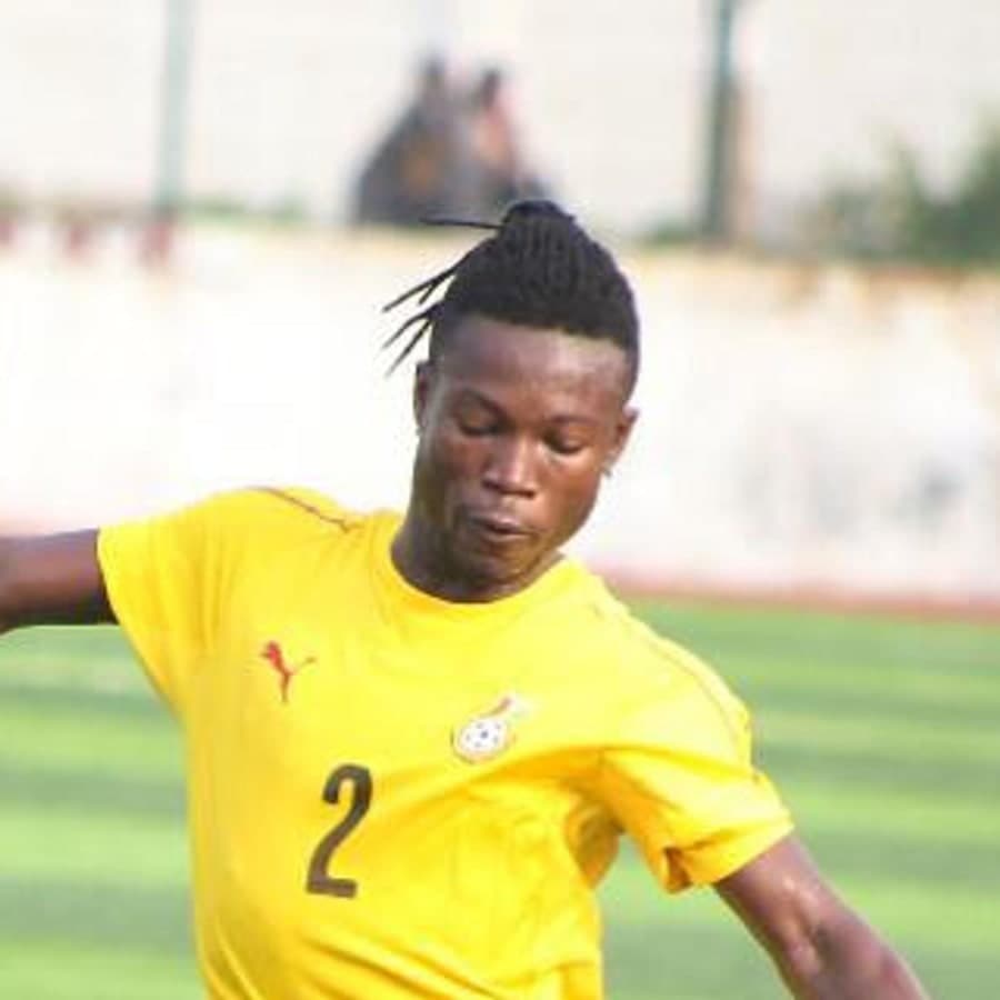 Kwadwo Amoako in Ghana national team training kit